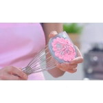 Whisk Wiper - Wipe a Whisk Easily - Multipurpose Kitchen Tool Made In USA - Includes 11" Stainless-Steel Whisk - Cool Baking Gadget, A Great Gift For Men & Women (2pc Whisk Wiper Set, Clear) - Image 9