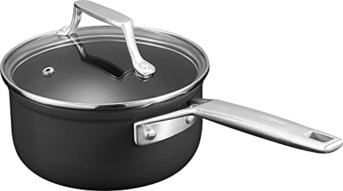 31teAXvqW9L.jpg MSMK 2.5 Quart Saucepan with lid, Stay-Cool Handle, Burnt also Nonstick, Scratch-resistant, Induction Cooking Pot - Image 1