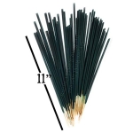 Mintronella Mosquito Patio Sticks/Natural - U.S.A Made 100 Pack. / No See Ums - Gnats - Fly Stick/Outdoor Incense Bug Sticks. Citronella Plant Oil + Peppermint - Lavender - Pool - Camping - Patio.