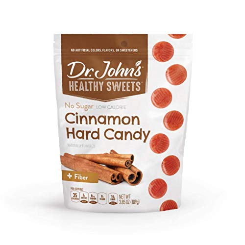 416-2JAAoZL.jpg Dr. John's Healthy Sweets Sugar-Free Cinnamon Hard Candies (3.85OZ) - Image 1