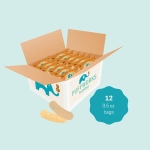 Puffworks Baby Organic Peanut Butter Puffs, Perfect for Early Peanut Introduction for Allergy Prevention, Plant-Based Protein, USDA Organic, Gluten-Free, Vegan, Non-GMO, Kosher, 0.5 Ounce (Pack of 12) - Image 2