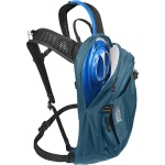 CamelBak M.U.L.E. 12 Mountain Biking Hydration Pack - Easy Refilling Hydration Backpack - Magnetic Tube Trap 100oz, Moroccan Blue/Black - Image 5