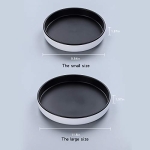 LAMY Lazy Susan Organizer Kitchen Gadgets, 10 Inch Small Lazy Susan Turntable, Spice Rack Organizer for Cabinet Kitchen Organization and Storage - Image 3