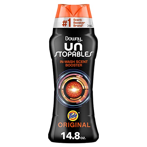 41wo-eFdjNL.jpg Downy Unstopables Laundry Scent Booster Beads for Washer, Tide Original Scent, 14.8 oz - Image 1