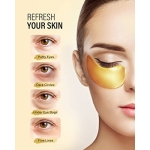 Maskiss 30-Pairs 24K Gold Under Eye Patches, Eye Mask, Eye Patches for Puffy Eyes, Eye Masks for Dark Circles and Puffiness, Collagen Skin Care Products - Image 7
