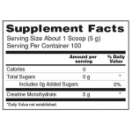 Isopure Unflavored Creatine Monohydrate Powder 500g (Packaging May Vary) - Image 3