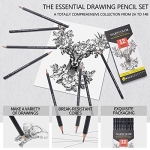 MARTCOLOR Drawing Sketching Pencils Set, 12 Pack Graphite Pencils(14B - 2H), Ideal for Drawing Art, Sketching, Shading, Artist Pencils for Artist Adults Kids Beginner - Image 7