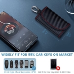 Faraday Key Fob Protector (2 PACK), 2022 New Faraday Bag Signal Blocking Car Key Faraday Case, Car RFID Faraday Cage Antitheft Products - Image 5