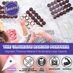 Anaeat Pastry Piping Bags Anti-Burst - Extra Thick 100 Pack Cake Decorating Bags, Disposable Cupcake Icing Bags for Cake, Cupcakes, Cookies & Frosting - Professional Baking Tools for Bakers (12") - Image 5